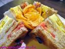 Tata Benito’s a whole LATTE love - Club House Sandwich