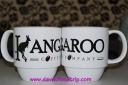 Kangaroo Coffee Company-Davao City: White Chocolate Mocha (left) and Tsokolatte (right)