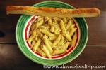 Boyd's Pizza House - Garlic Bread House: Isaacs Pasta with Garlic Bread