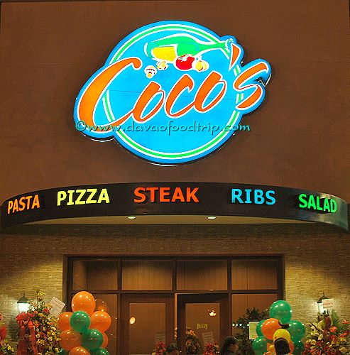 Coco's South Bistro Victoria Plaza Davao City front