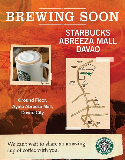  Starbucks Abreeza Ayala Mall Davao Brewing Soon