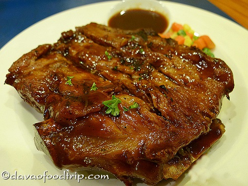 Mexican baby Back Ribs - Mooon Cafe Restaurant Abreeza Ayala Mall Davao