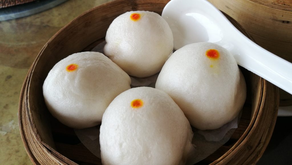 Salted Egg Bun Chinese dimsum buffet Lotus Court Marco Polo Davao Hotel March 2018