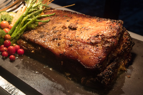 Misto At Seda’s signature fave dish certified Angus beef short plate with peppercorn gravy