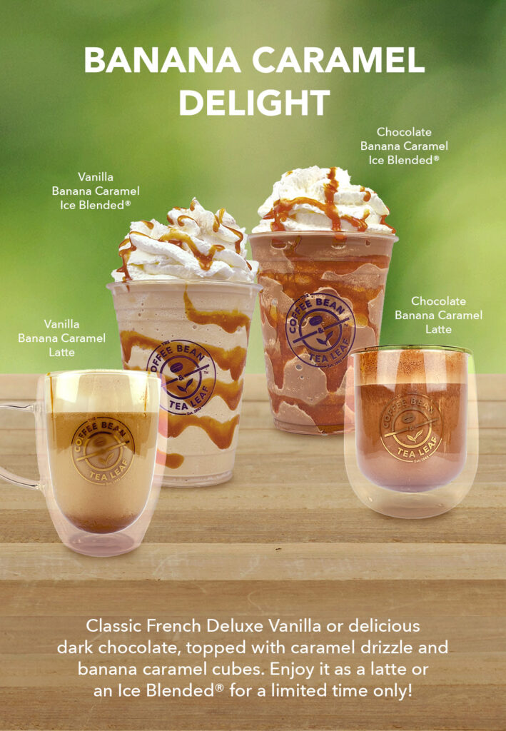 Chocolate Banana Caramel Ice Blended  Chocolate Banana Caramel Latte