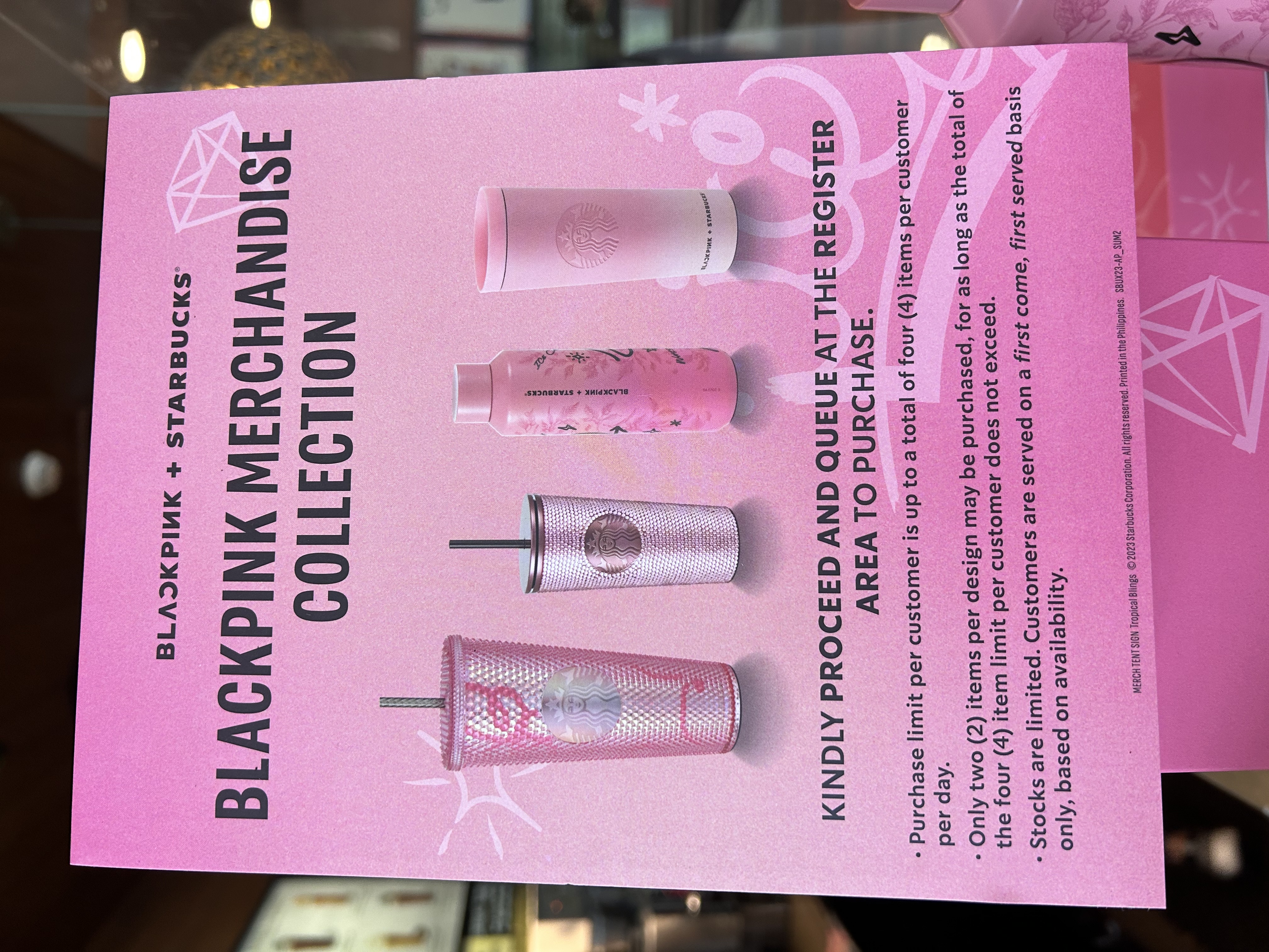 Blackpink x Starbucks Merchandise Collection