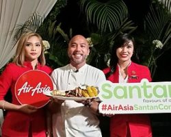 Chef JP Anglo AirAsia Philippines Santan In-flight Menu